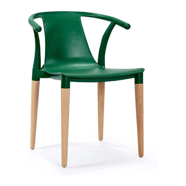 Daisy T Curve Chair Emerald Green