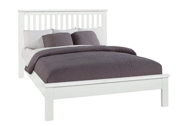 Nia White Frame Bed
