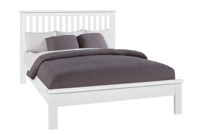 Nia White Frame Bed