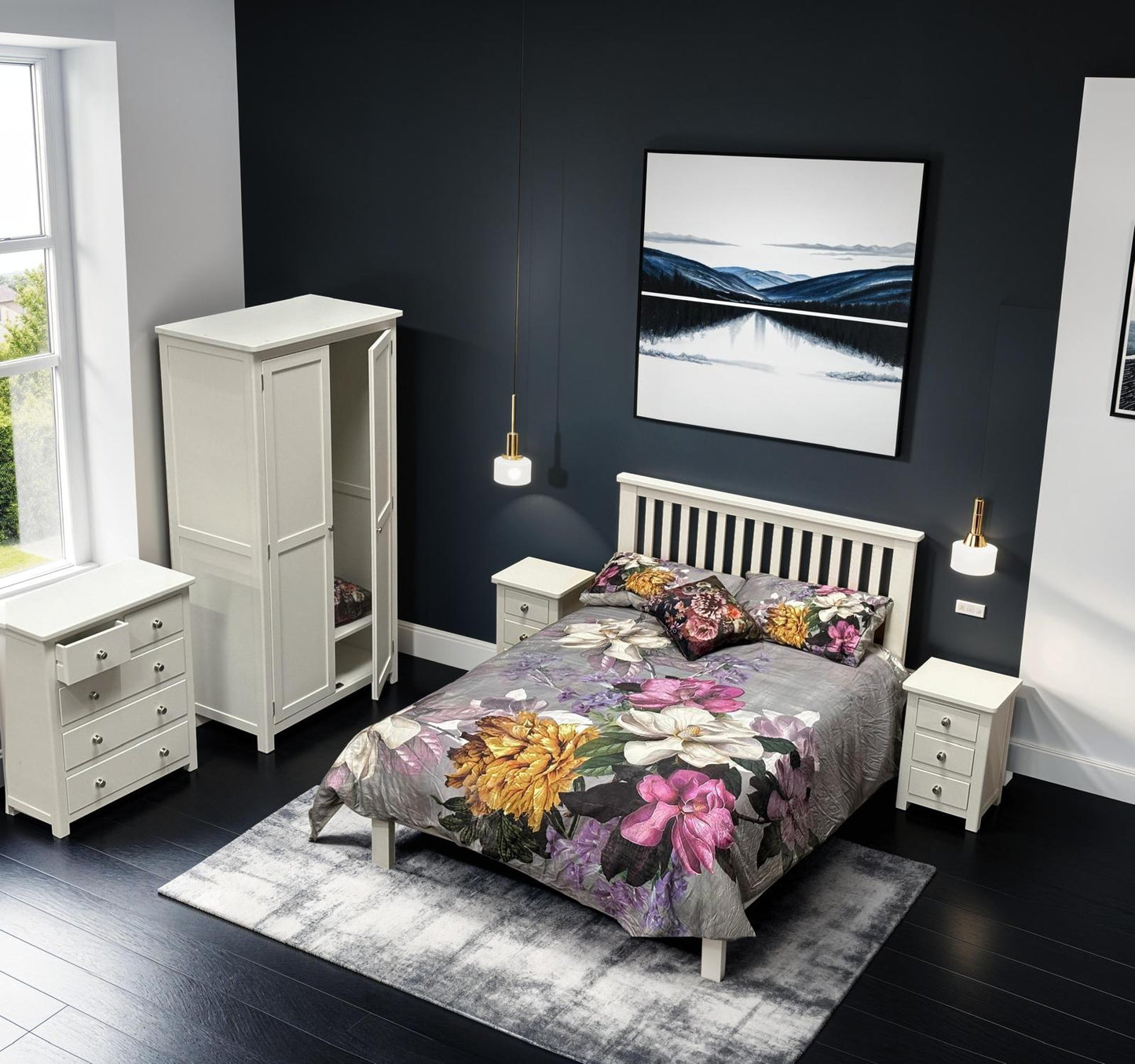 Willow White Bedframe