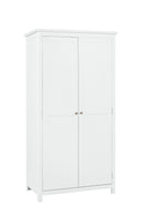 Nia 2 Door Wardrobe White