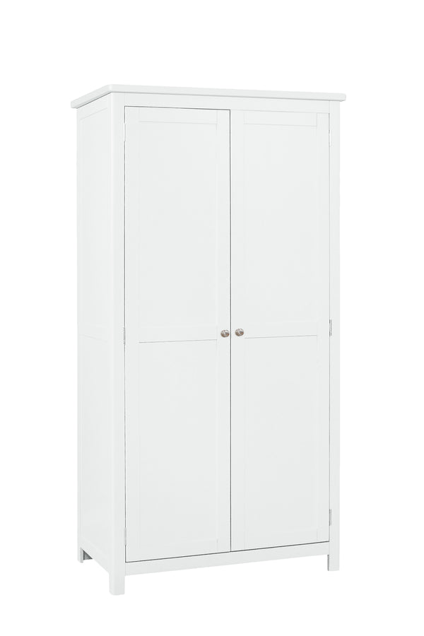 Nia 2 Door Wardrobe White