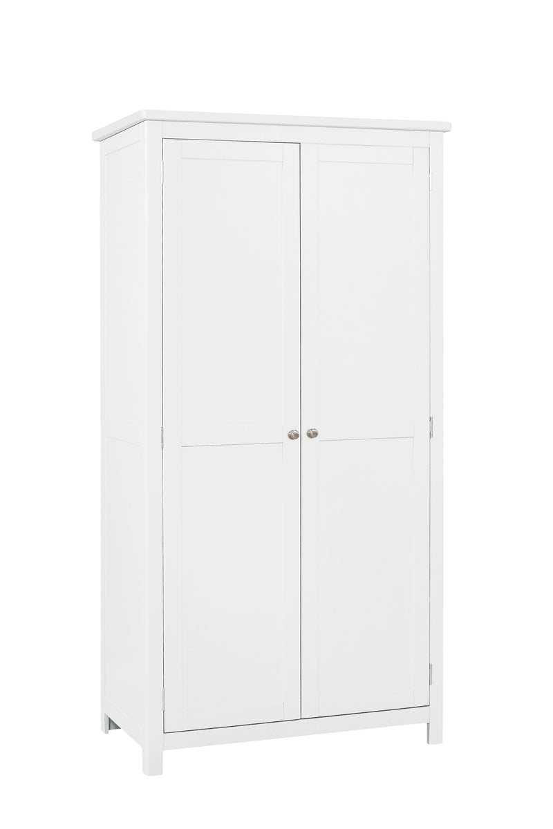 Nia 2 Door Wardrobe White