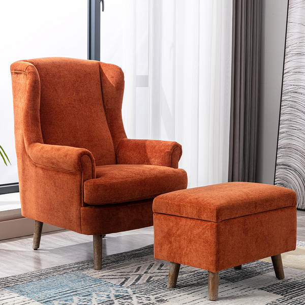 Nico Armchair - Rust