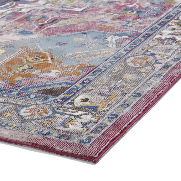 16th Avenue 91DA Rug Fuchsia/Blue