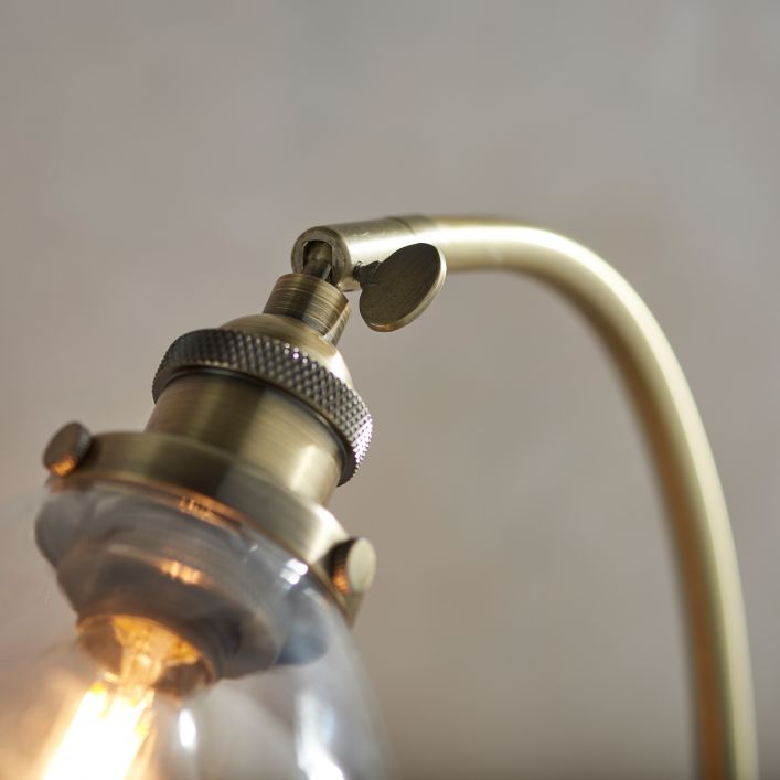 Hansen Table Lamp Antique Brass