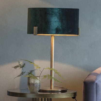 Hayfield Table Lamp Antique Brass