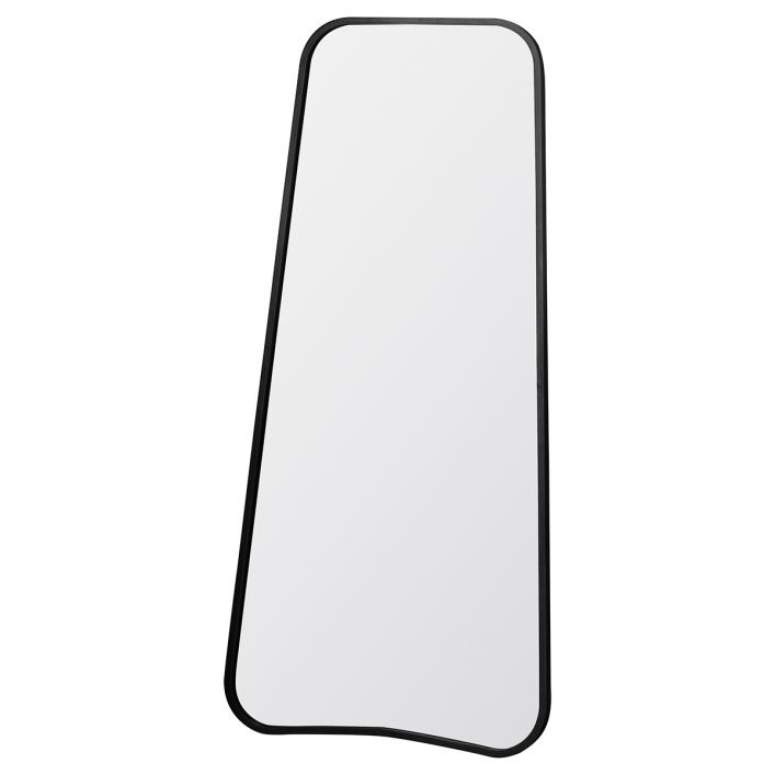 Curve Leaner Black 565x1230mm