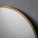 Hagan Round Mirror Antique Gold 800x800mm