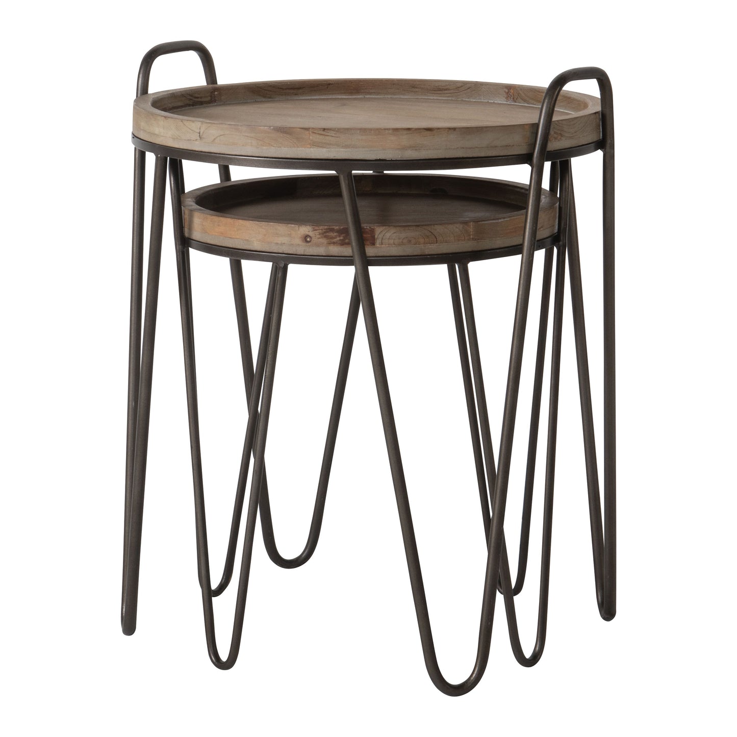 Nuffield Nest of 2 Tables505/410x490/395x920/510mm