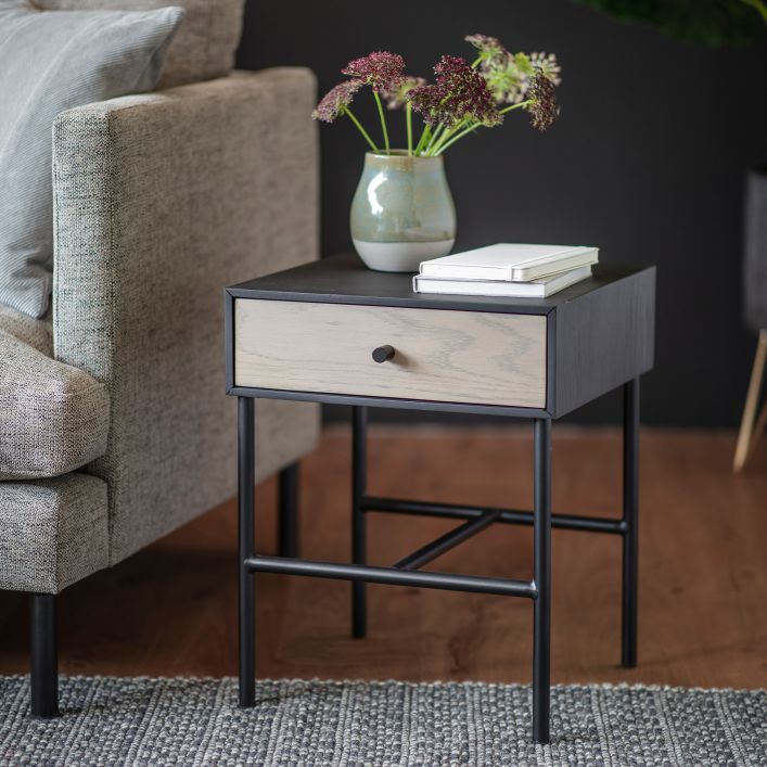 Cardle 1 Drawer Bedside Table