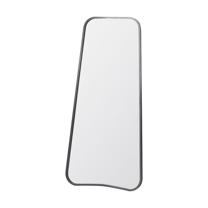 Curve Leaner Mirror Silver 565x1230mm
