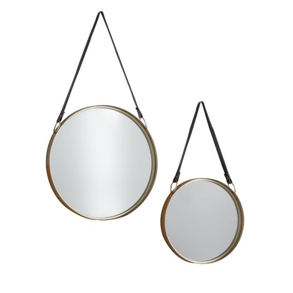 Margate Mirrors Gold (Set of 2) 400 & 300mm