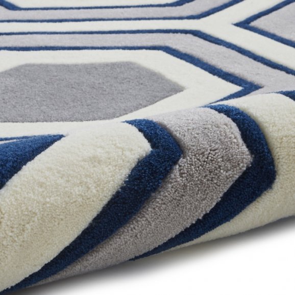 Tokyo 3661 Rug Grey/Navy