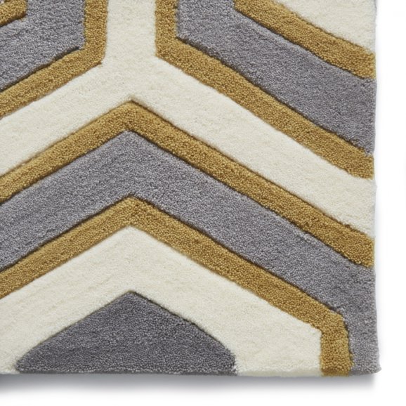 Tokyo 3661 Rug Grey/Yellow