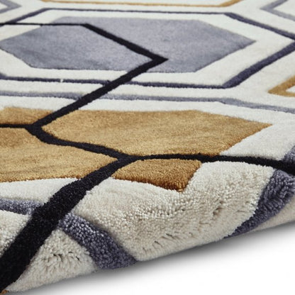 Tokyo 7526 Rug Grey/Yellow