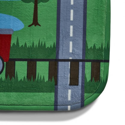 Inspire G4563 Kids Rug Green