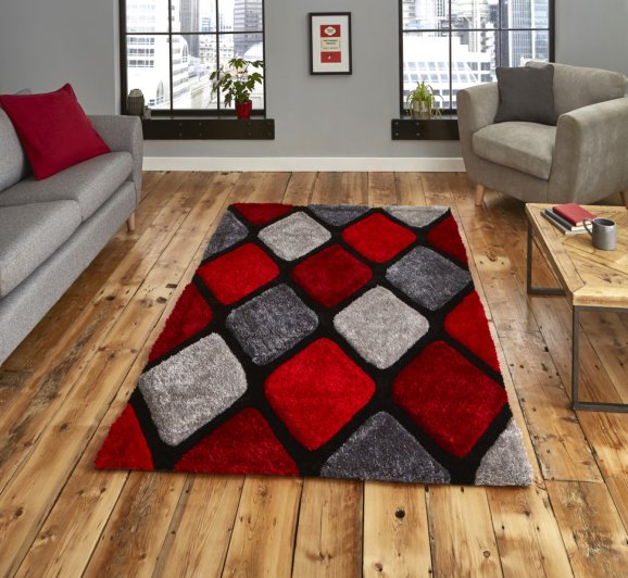 Noble House 9247 Grey/Red
