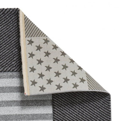 Brooklyn Kids 777 Rug Grey