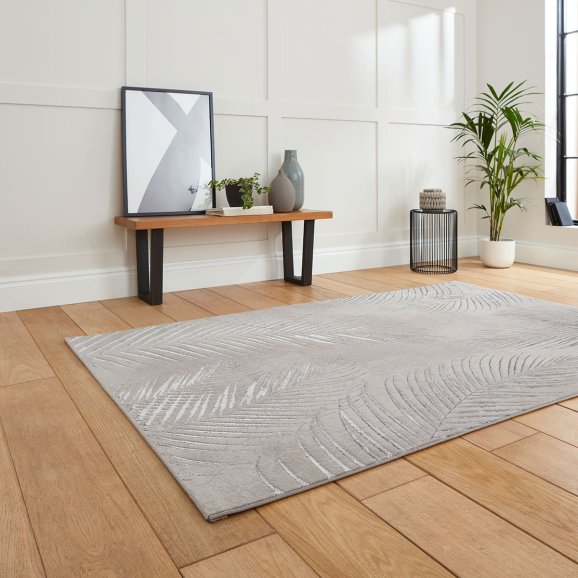 Innovo 50051 Rug Grey/Silver