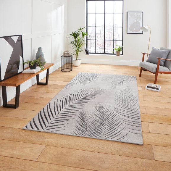 Innovo 50051 Rug Grey/Silver