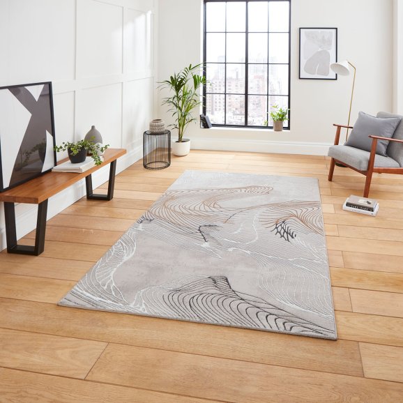 Innovo 50054 Rug Grey/Ivory