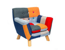Ann Linen Patchwork Kids Chair