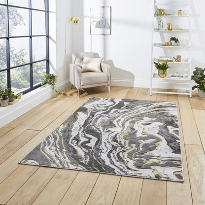 Apollo GR584 Rug Grey/Gold