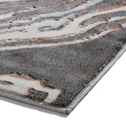 Apollo GR584 Rug Grey/Rose