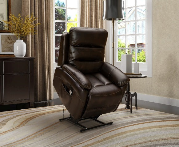 Arena Lift & Rise Chair - Brown Full