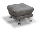 Swivel Footstool Dark Grey