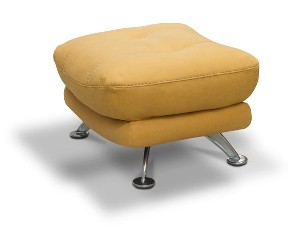 Swivel Footstool Yellow