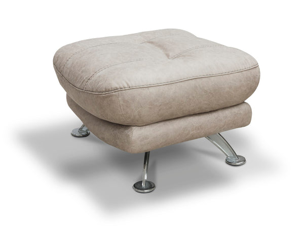 Swivel Footstool Light Grey