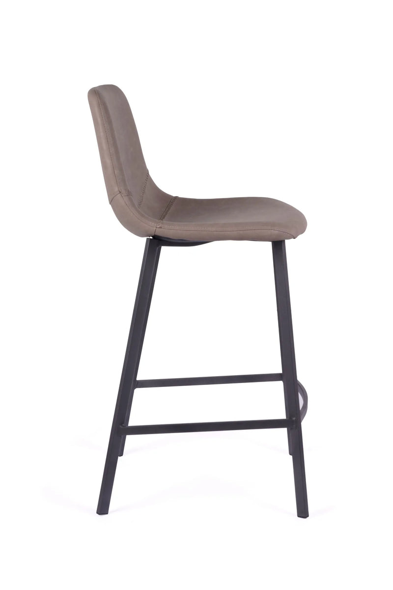 Vintage Counter Stool Beige