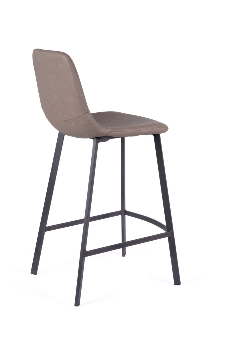 Vintage Counter Stool Beige