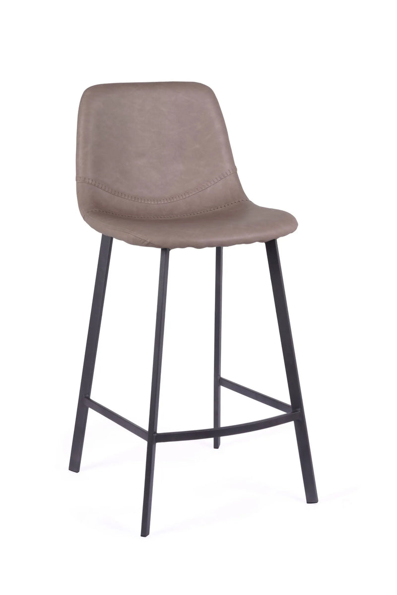 Vintage Counter Stool Beige