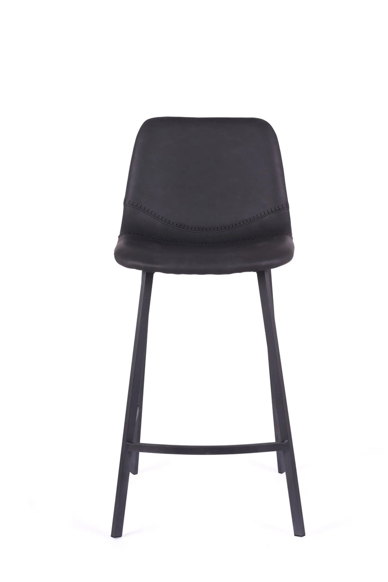 Vintage Counter Stool Black