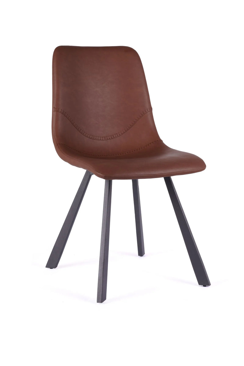 Vintage Dining Chair Cognac