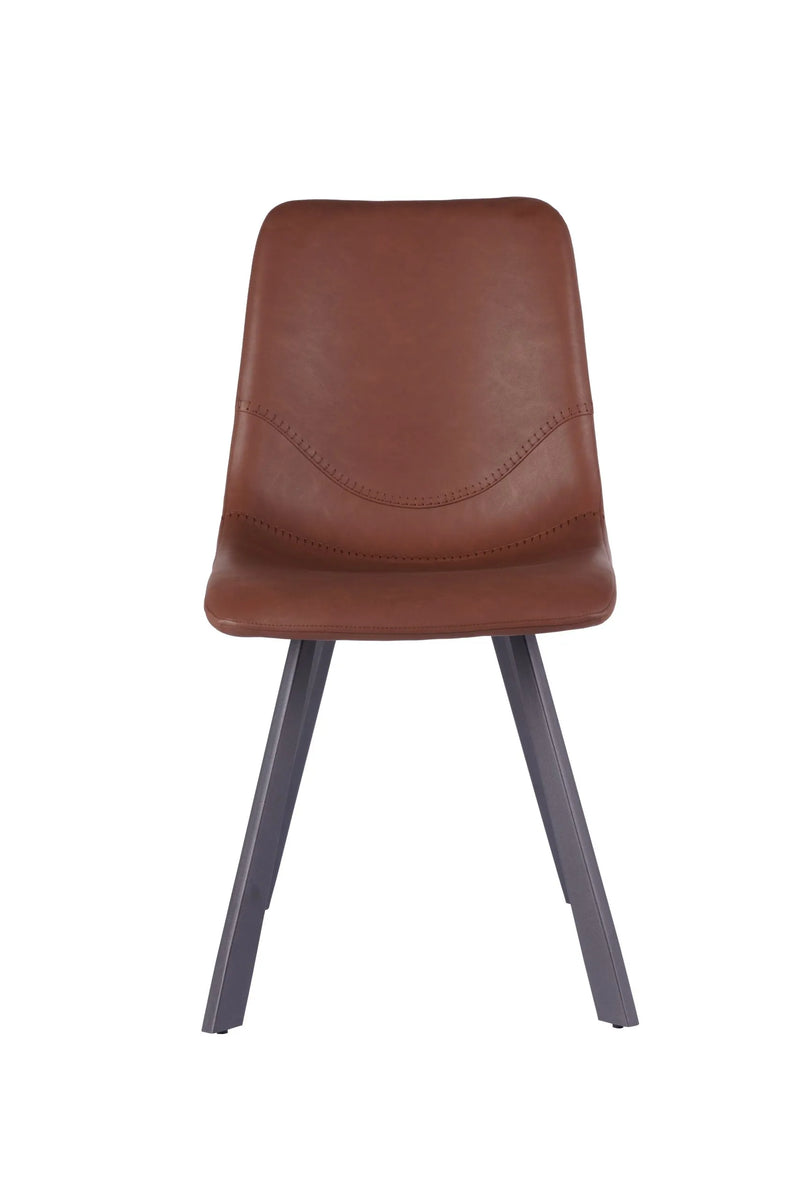 Vintage Dining Chair Cognac