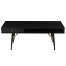 Barca Coffee Table 1150 - Black and Copper