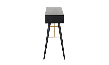 Barca Console Table 900 - Black and Copper