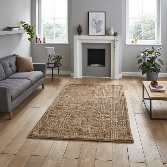 Bazaar Jute 17965 Rug Natural