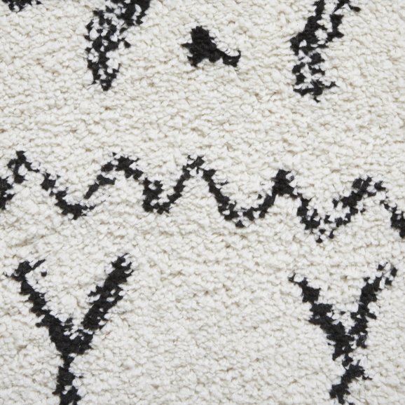 Boohoo 5402 Rug Black/White