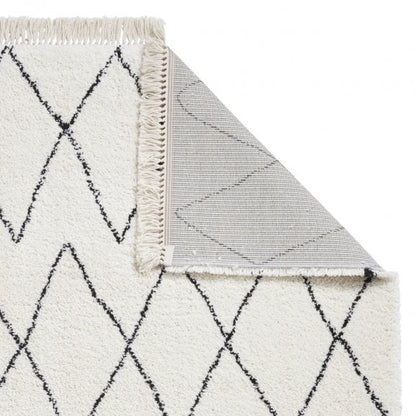 Boohoo 8280 Rug White/Black