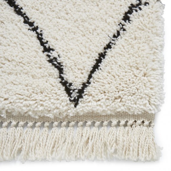 Boohoo 8280 Rug White/Black