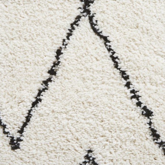 Boohoo 8280 Rug White/Black