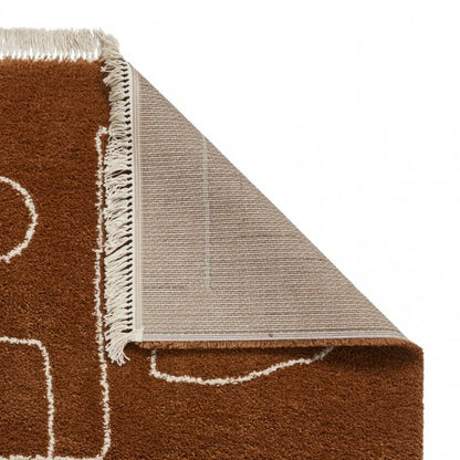 Boohoo A474 Rug Rust