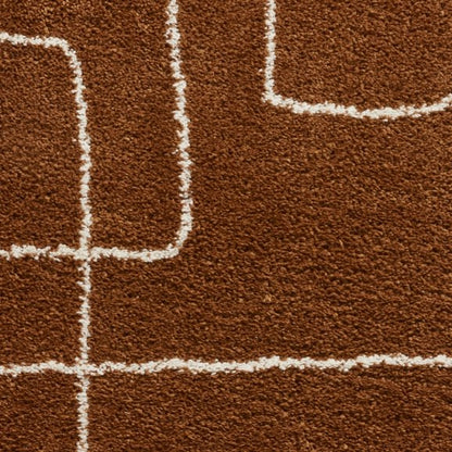 Boohoo A474 Rug Rust