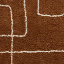 Boohoo A474 Rug Rust