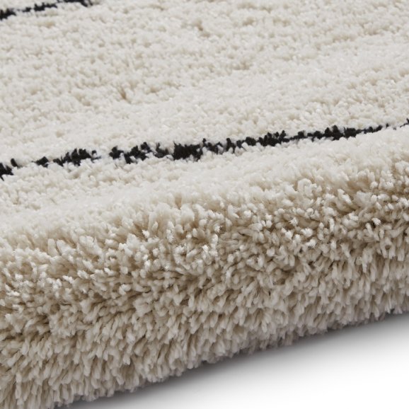Boohoo A474 Rug White/Black